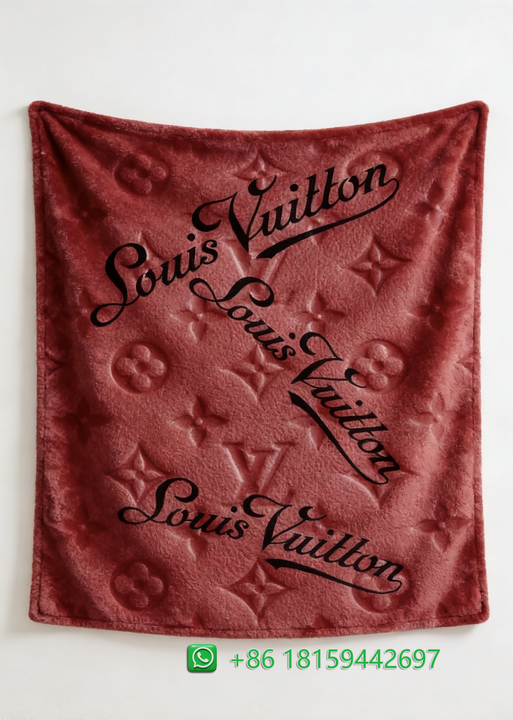 Louis Vuitton Throw Blankets